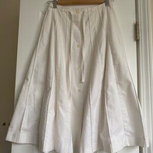 White Retro Skirt